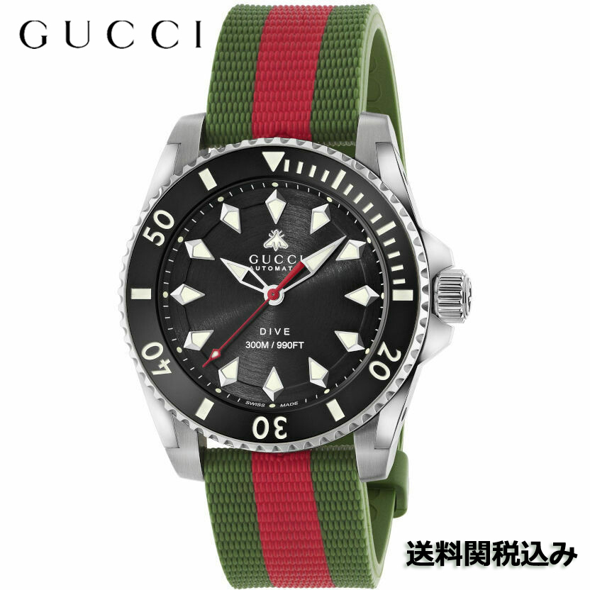 送料関税込み】グッチ GUCCI 〔ダイヴウォッチ〕 40mm 750529