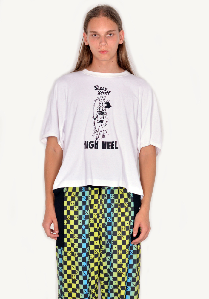 (正規店出品)BERNHARD WILLHELM A23_C123+P1 T-SHIRT WHITE