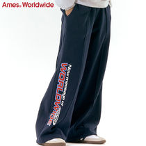 AMES-WORLDWIDE(アメスワールドワイド) スウェットパンツ ★AMES-WORLDWIDE★WORLDWIDE SWEATPANTS NAVY★正規品/直送料込