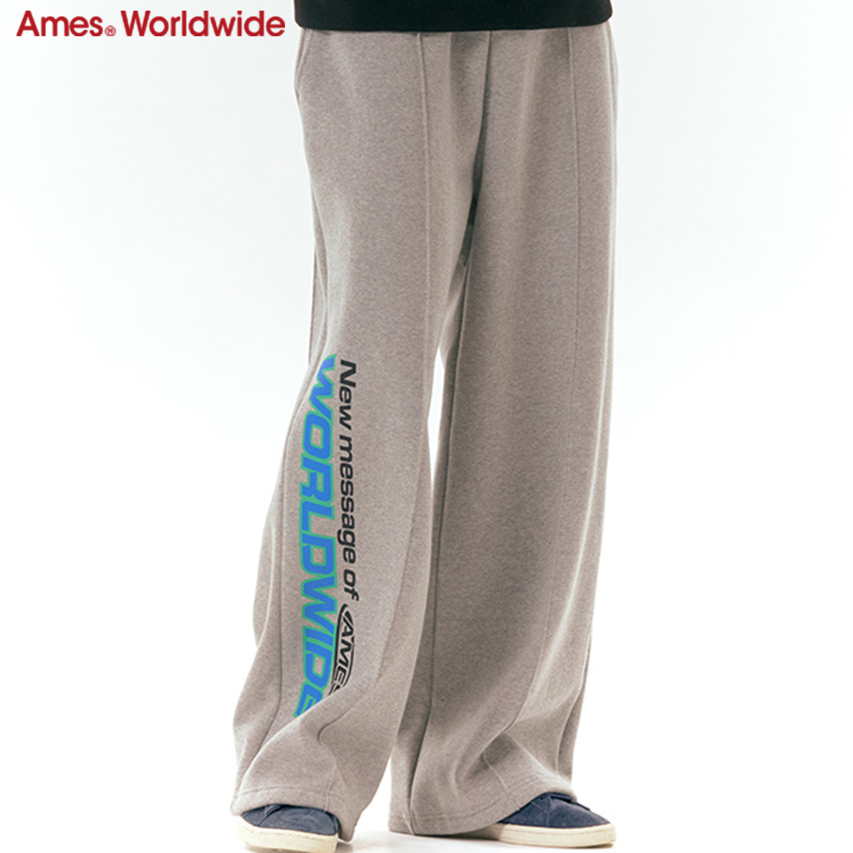 ★AMES-WORLDWIDE★WORLDWIDE SWEATPANTS GREY★正規品/直送料込