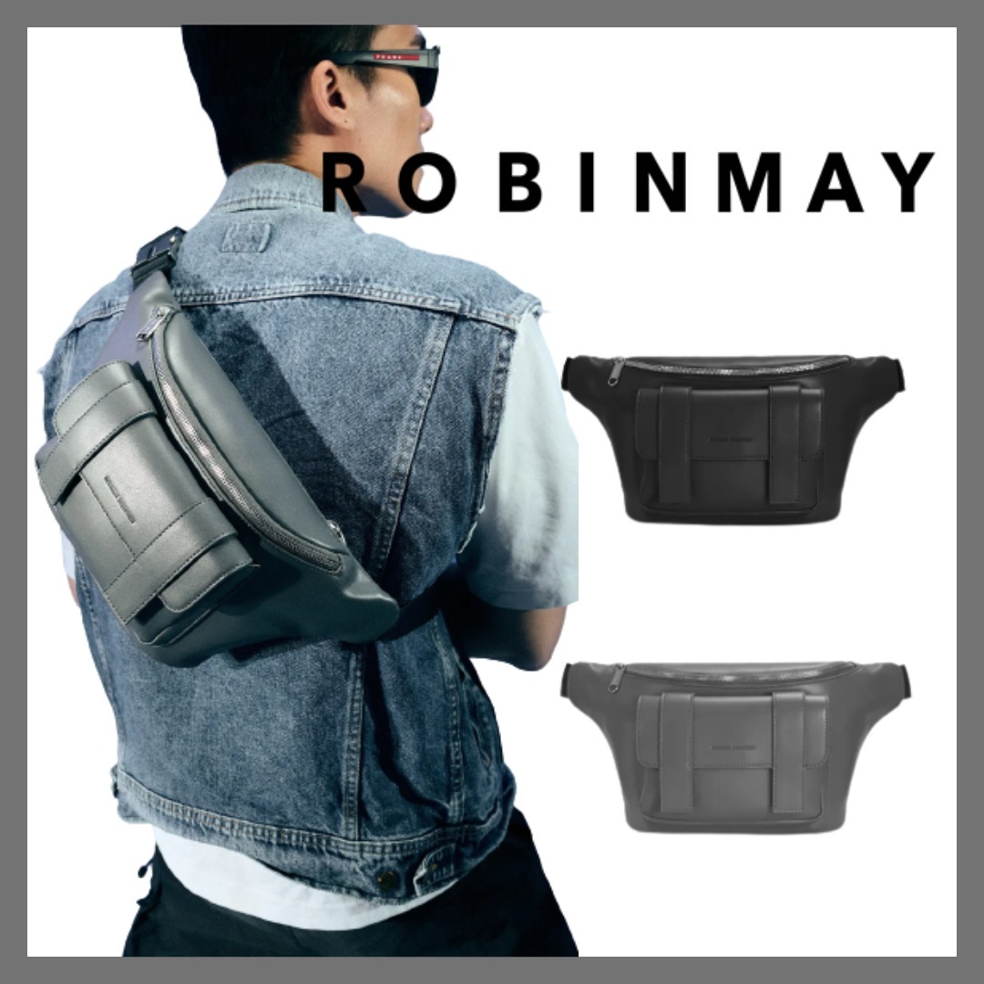 追跡有★ROBINMAY 大容量 I052 尼亞胸包 ウエストバッグ