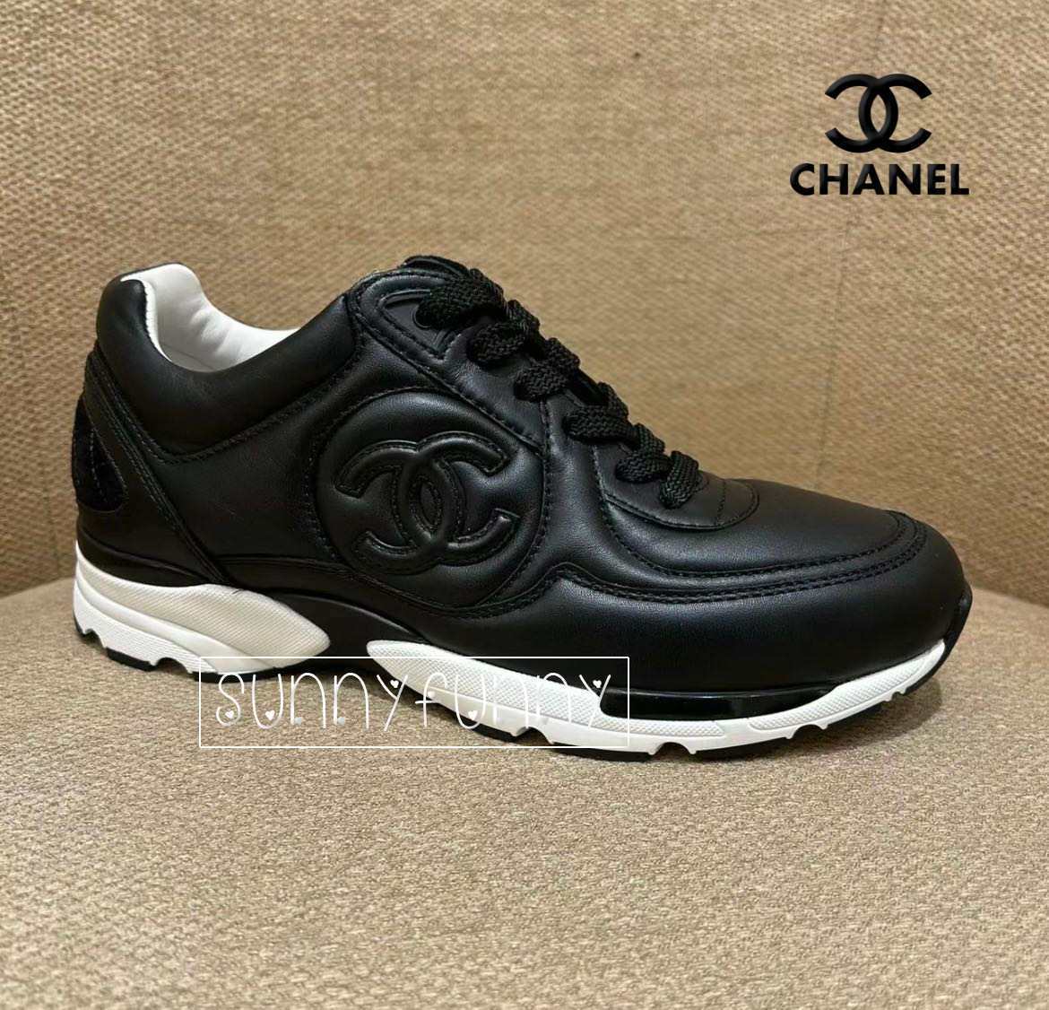 《23K★》CHANEL スニーカー カーフスキン