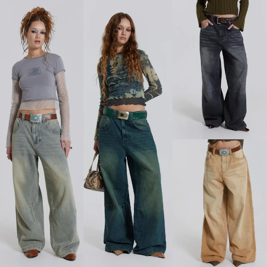 ★UK JADED LONDON★ COLOSSUS BAGGY JEANS