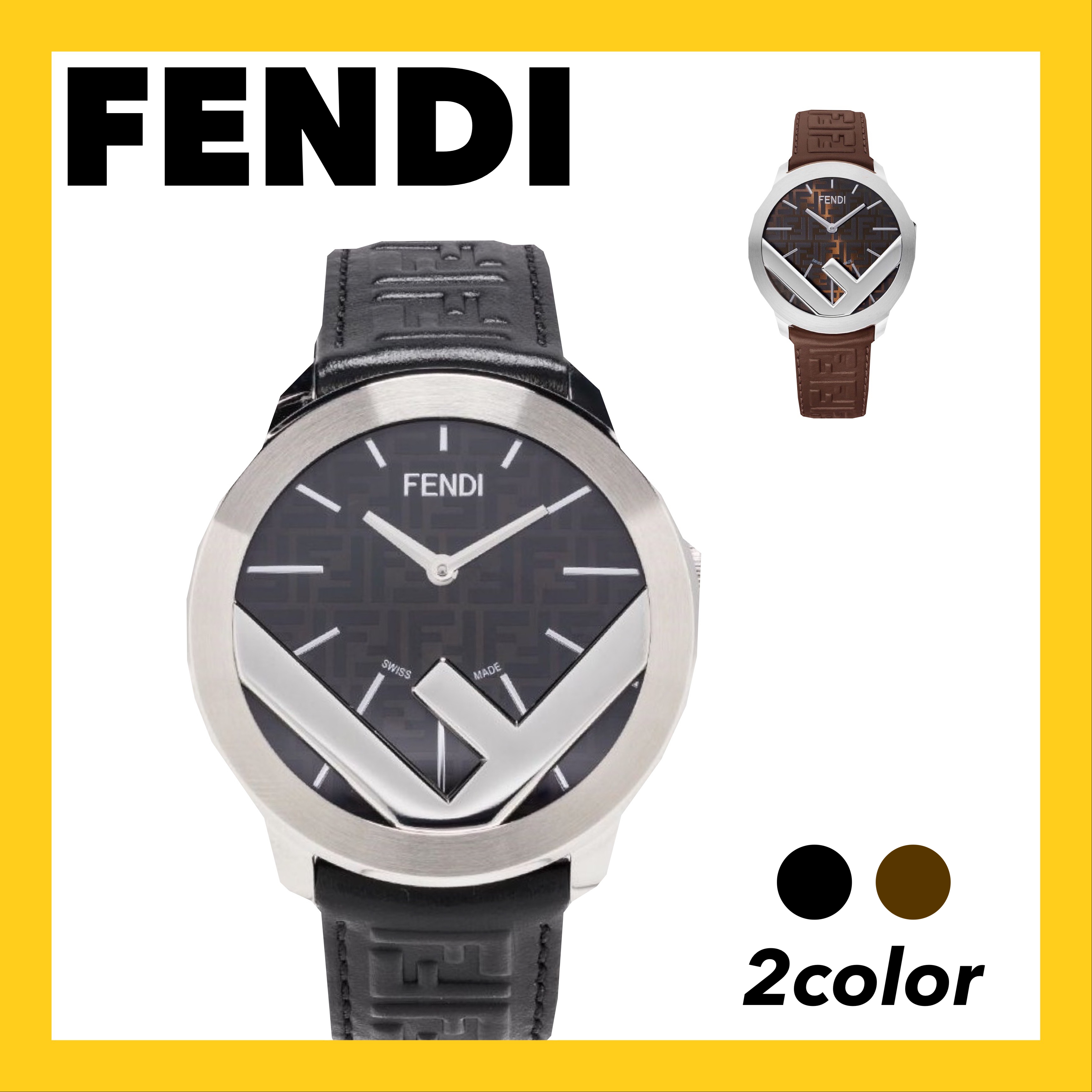 Fendi 'f Is ' Watch 腕時計-