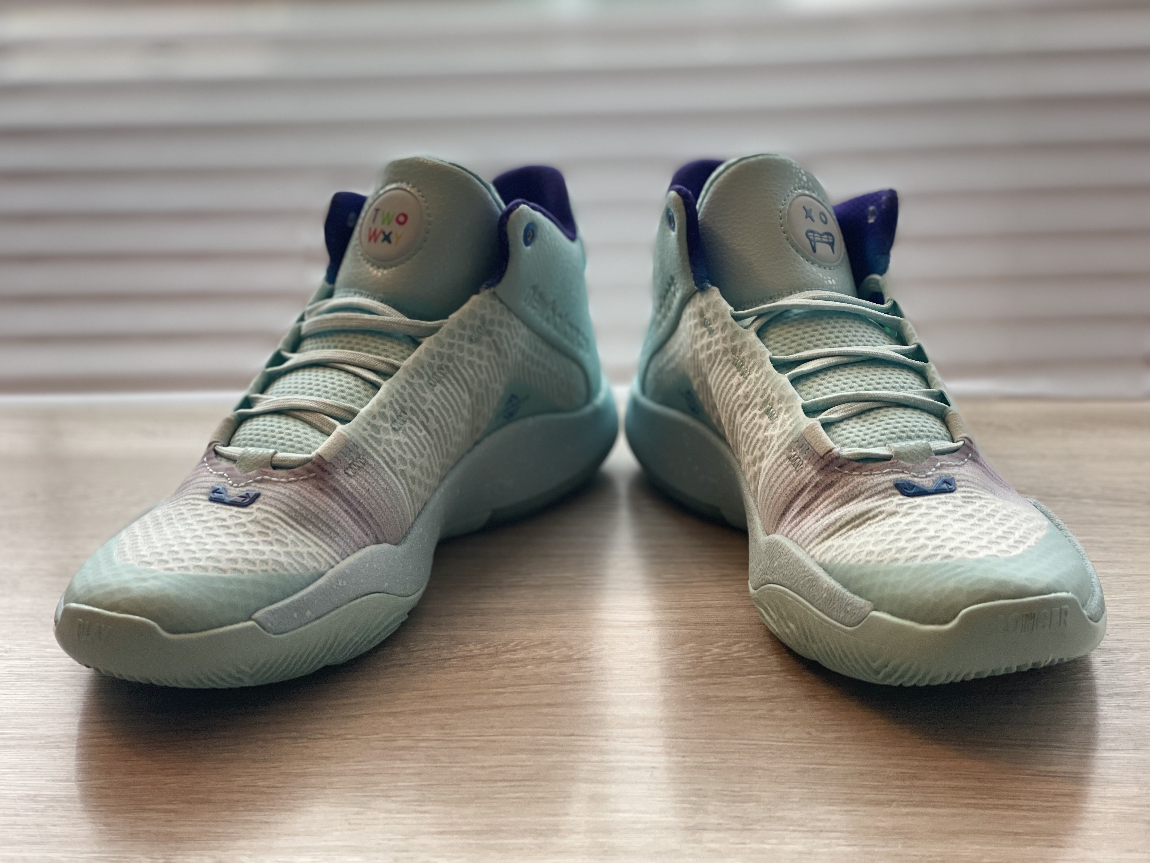 New Balance TWO WXY V2＊バスケット＊ブルー/ディープ紫