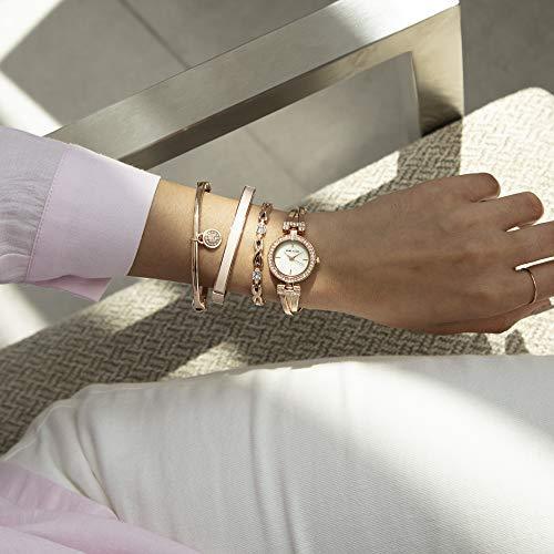 Anne Klein ブレスレット&時計セット スワロフスキーストーン