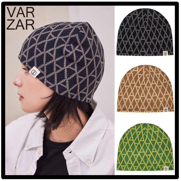 ☆送料・関税込☆VARZAR★VA pattern jacquard beanie★ビーニー