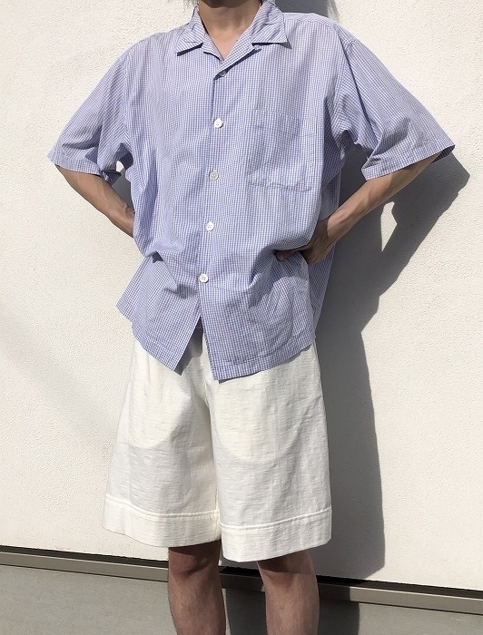 国内即発【JILSANDER】ロゴ コットン ハーフパンツ J22MU0103