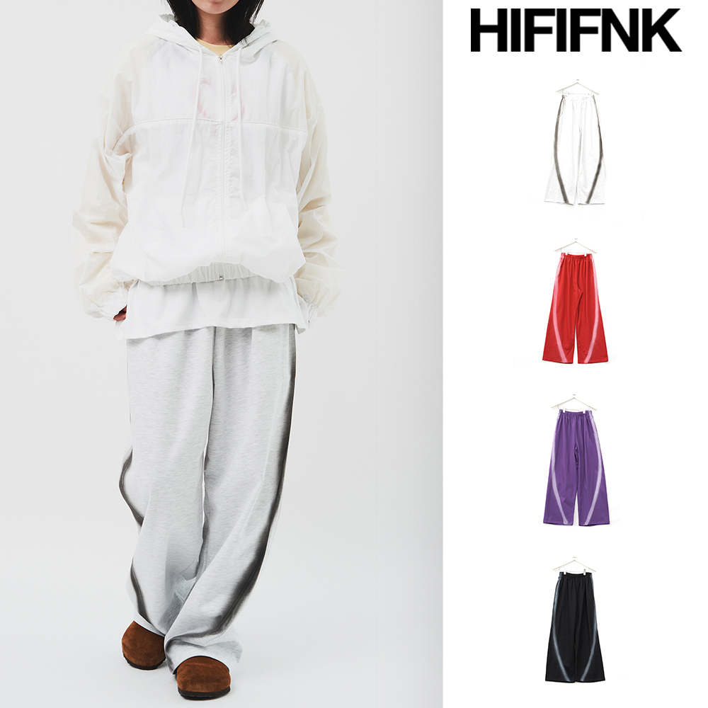 【HI FI FNK】Curved Spray Pants