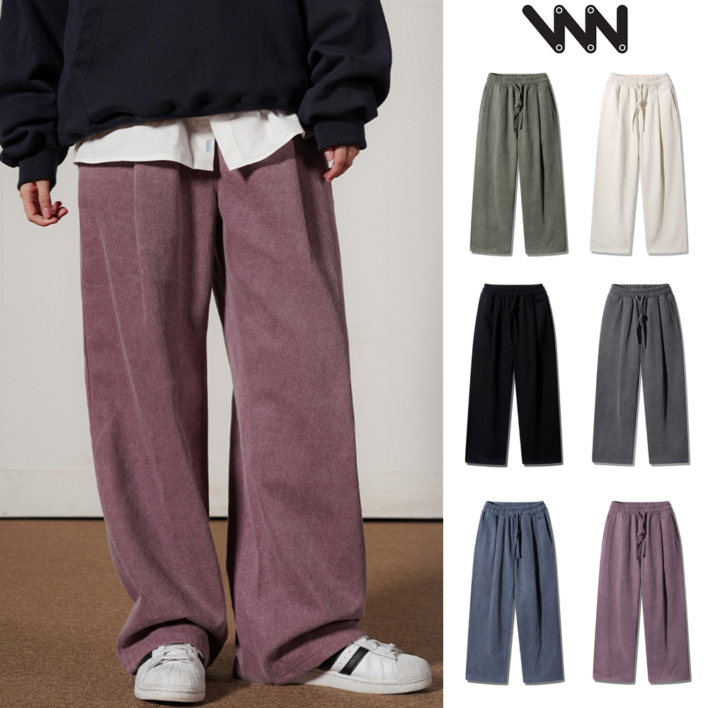 【WV PROJECT】23FW★ Color Dyeing Banding Pants