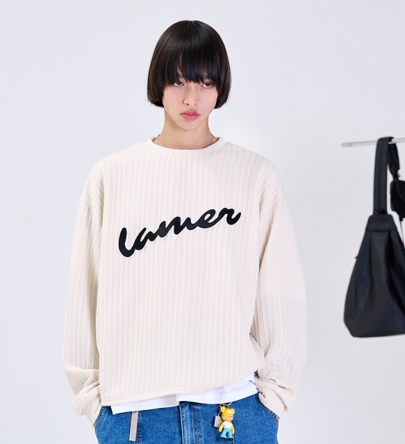 LA MER MA MAISON】23FW☆ NEEDLEPOINT KNIT (LA MER MA MAISON