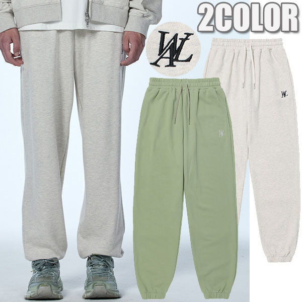 スウェットパンツ WOOALONG Signature jogger pants MY1010