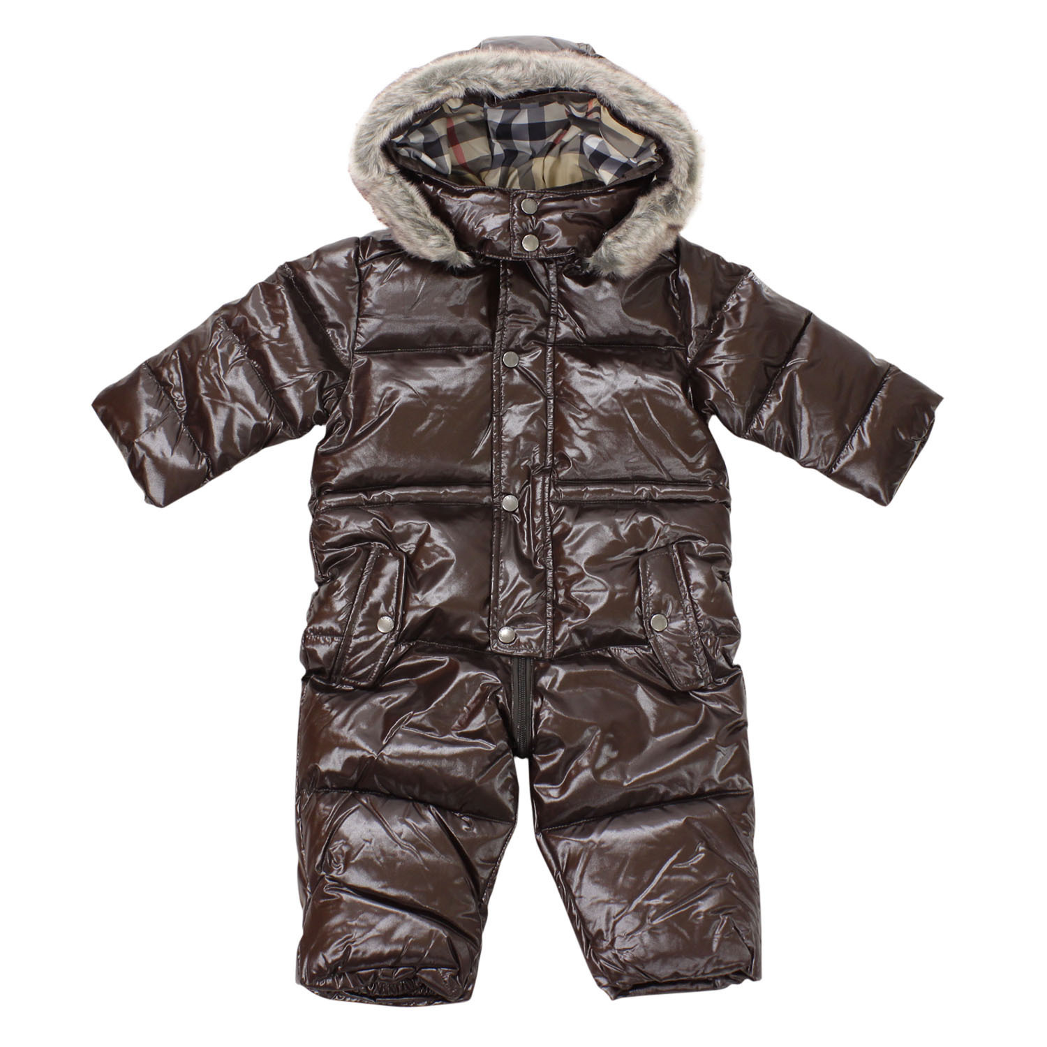 BURBERRY KIDS バーバリー キッズ 中綿ジャンプスーツ[B06619DB]