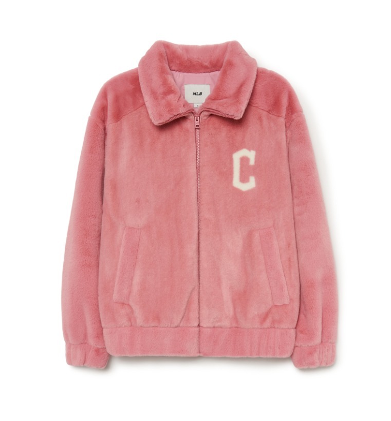 ☆韓国の人気☆【MLB】☆Eco Fur Vasity Jacke.t☆関税込☆ ☆韓国の人気☆【MLB】☆Eco Fur Vasity Jacke.t☆関税込☆ (MLB