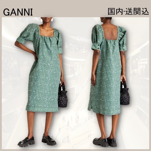 関送込【KAREN MILLEN】クリンクルフェザープリントマキシドレス 関送込【KAREN MILLEN】クリンクルフェザープリントマキシドレス