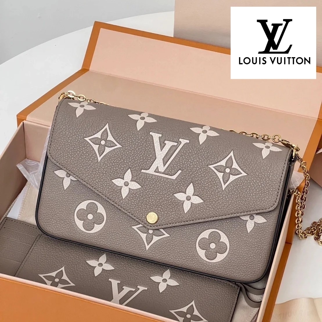 【LOUIS VUITTON】小さくても機能充実♪フェリシークラッチ