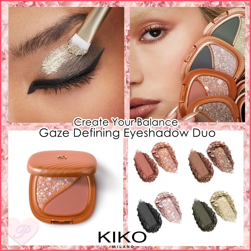 KIKO MILANO/Create Your Balance☆Gaze Defining Eyeshadow Duo