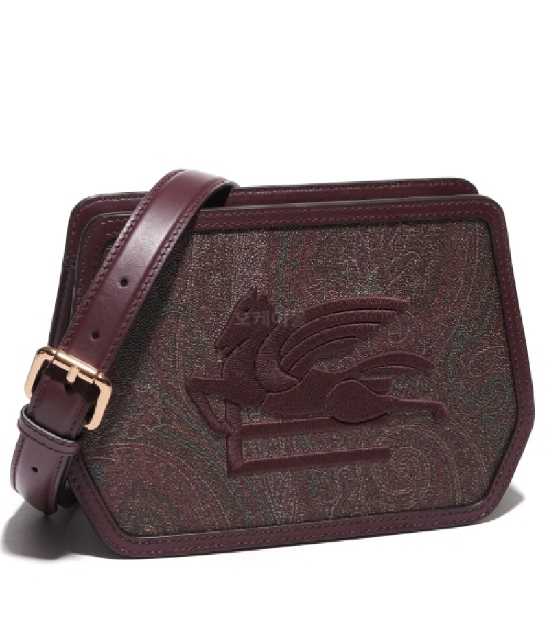 ETRO｜CROSSBAGS (Essential Paisley Crossbody Bag (1P051