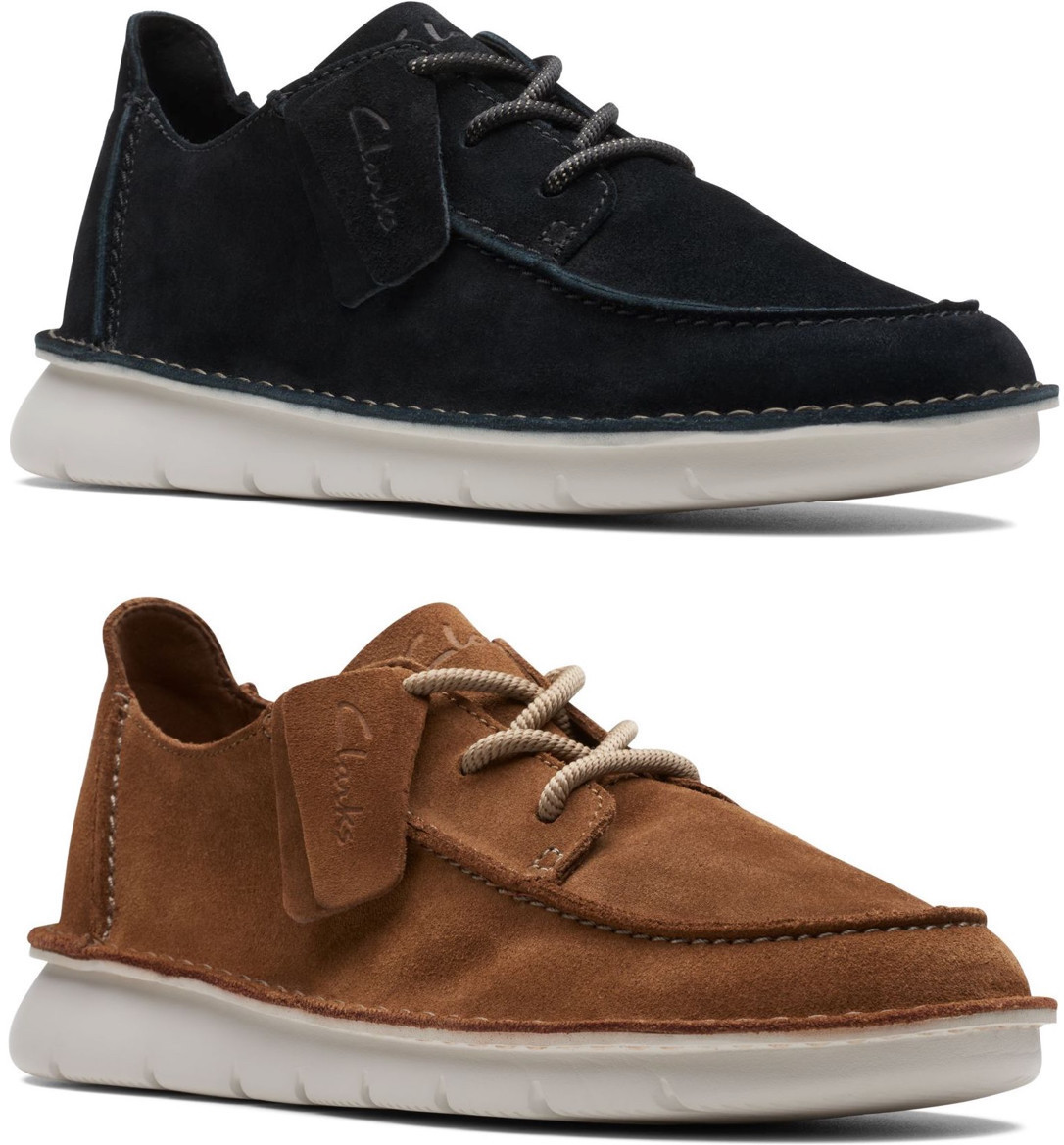 CLARKS スエード スニーカー クラシック レースアップ レザー