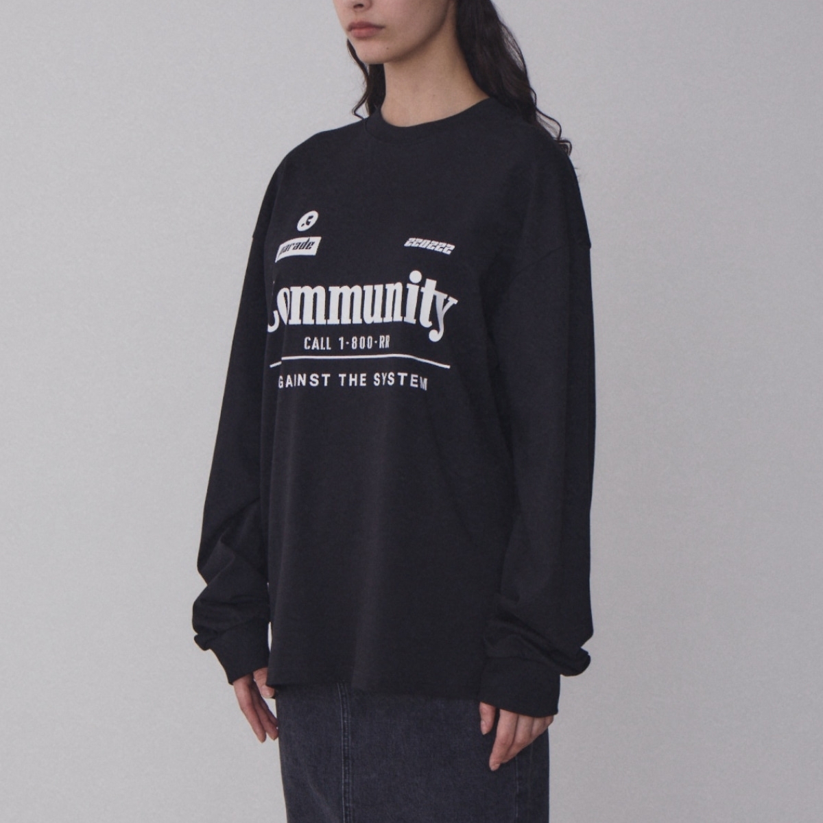 Rest&Recreation】韓国人気☆RR COMMUNITY OVERSIZED T-SHIRT