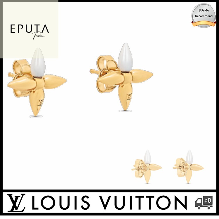 [SALE]ヴィトン Vuitton レア ピアス スタッズルイゼット
