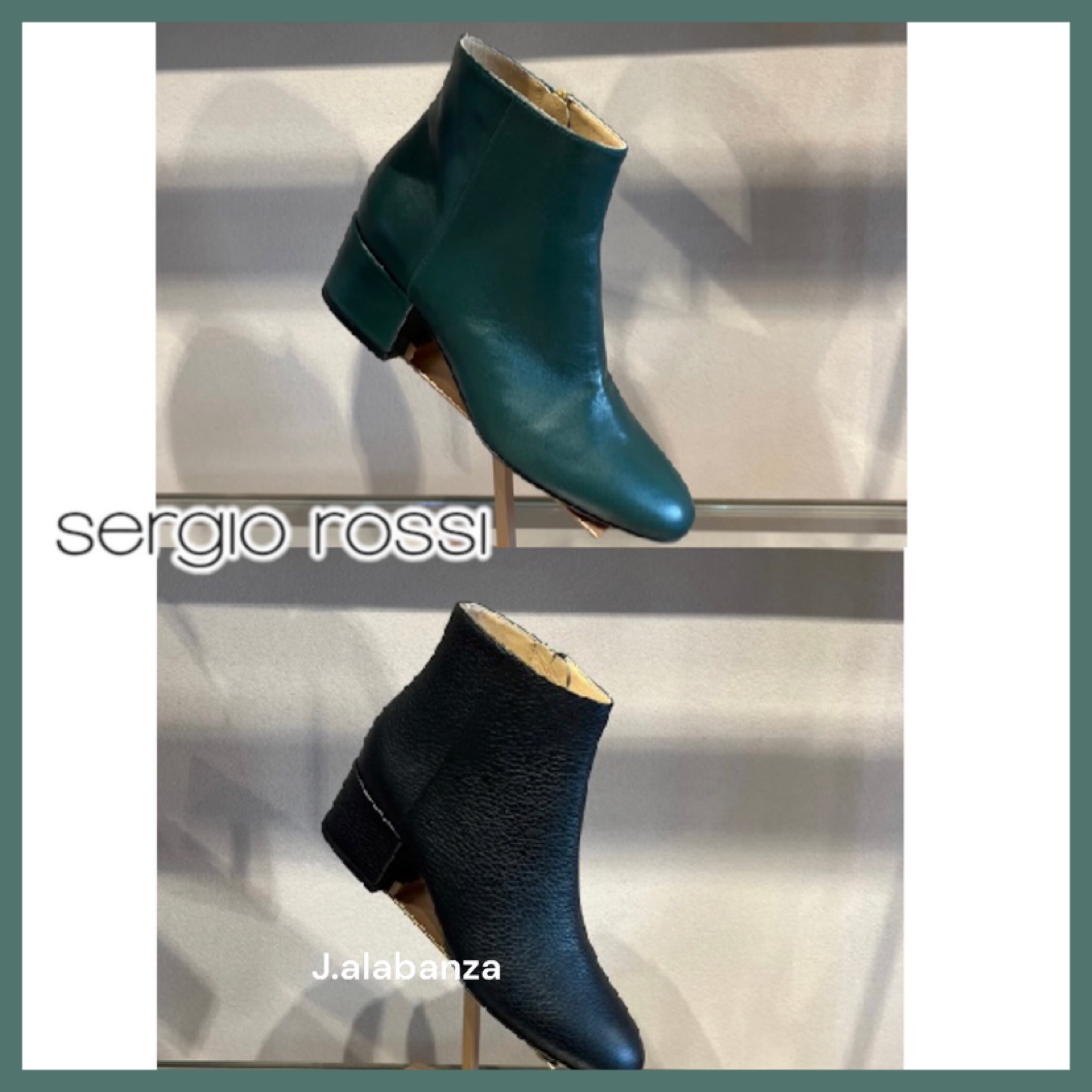 セルジオロッシ☆2 色Virginia bootie