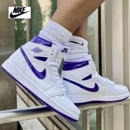 ホワイト(白)系 Nike AIR JORDAN 1(ナイキ エアジョーダン1