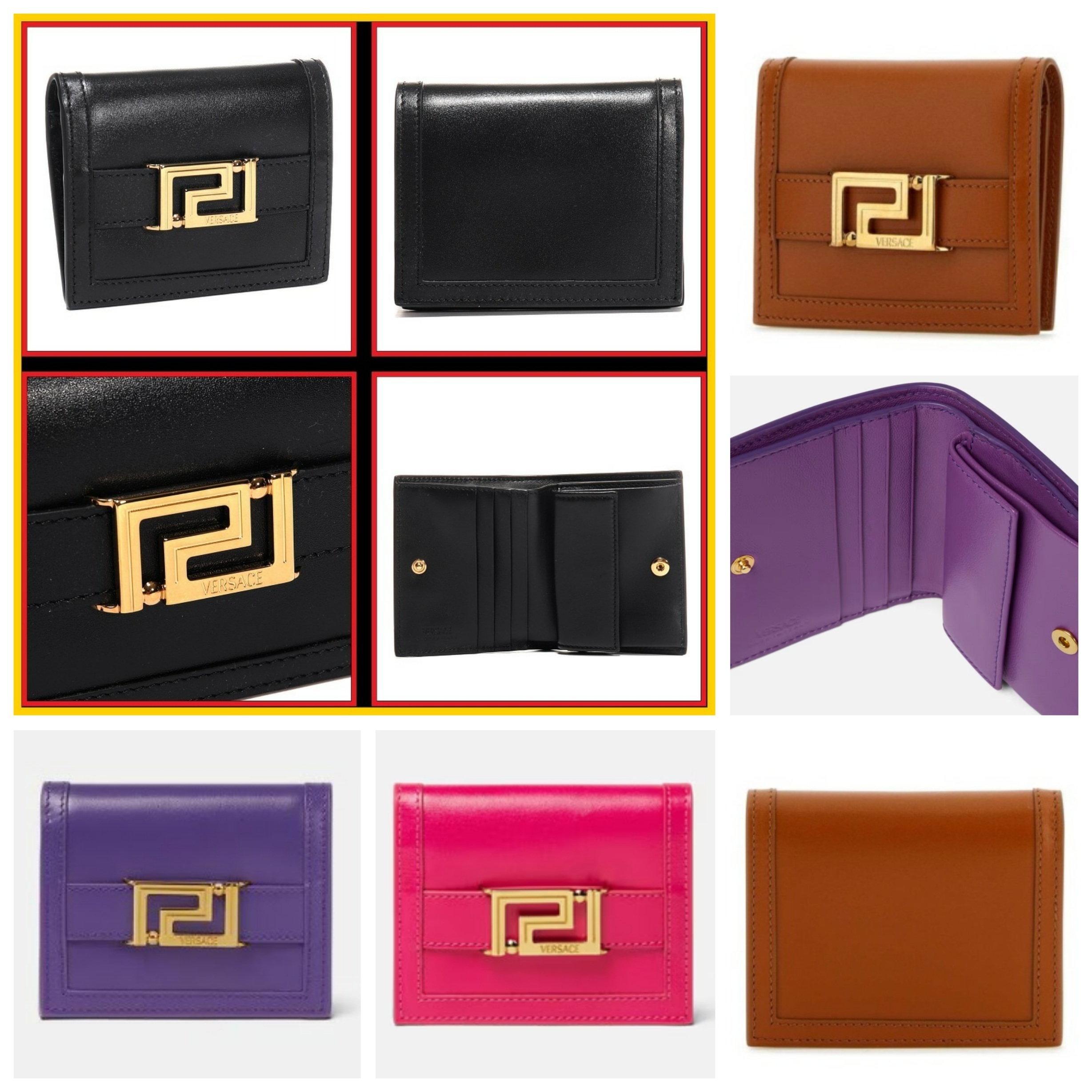 ヴェルサーチ♦VERSACE2つ折り財布 三つ折り オシャレ