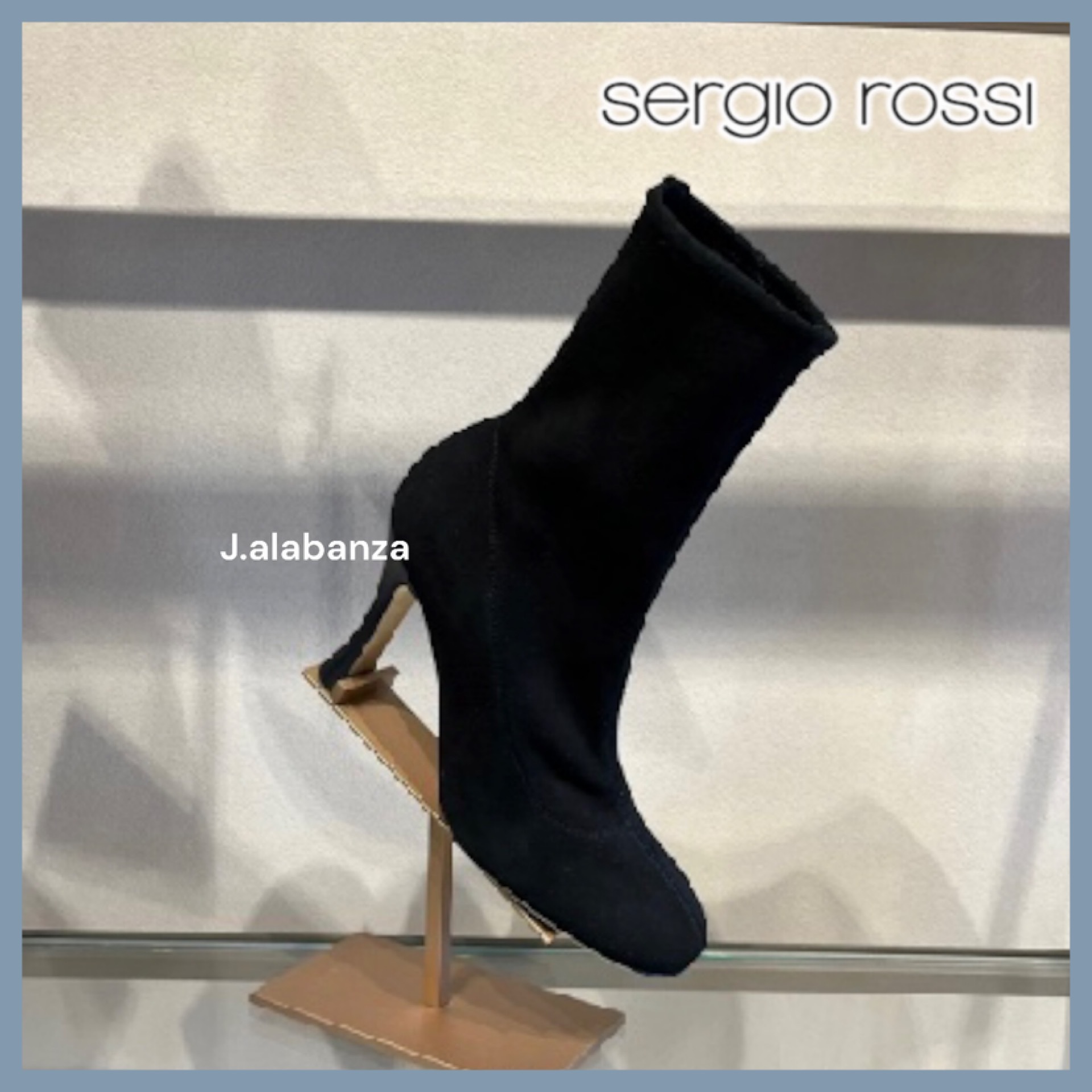 セルジオロッシ☆Sr Tara bootie ヒールブーツ