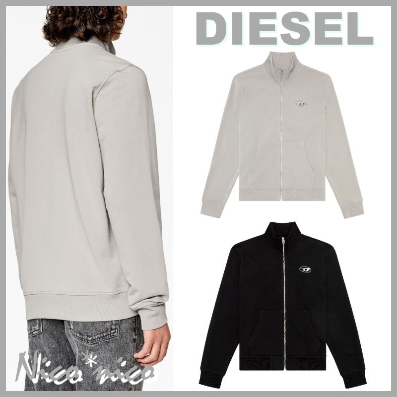 【DIESEL】S-Ginni-Zip-Od ジップ スウェット ロゴ*送料/関税込*