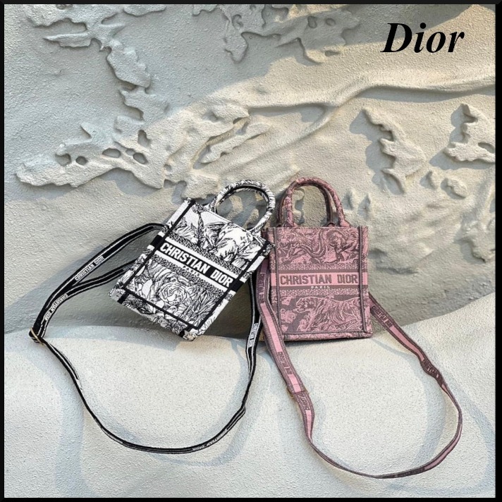 Dior Book Tote Mini Phone Bag