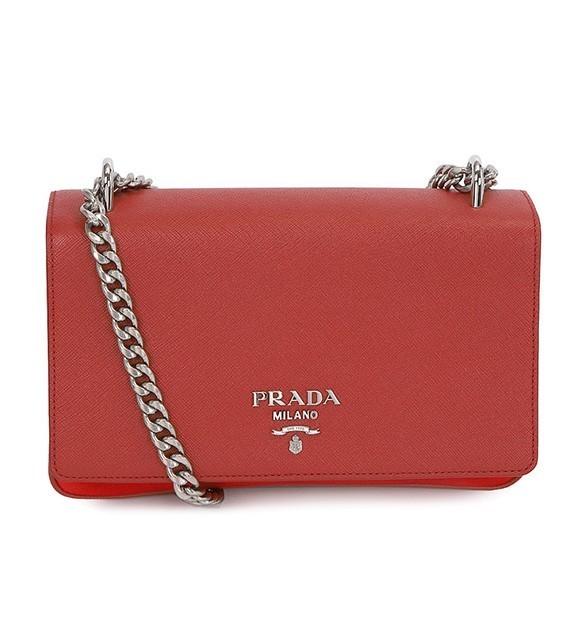 PRADA正規品★サフィアーノチェックインショルダーバッグ