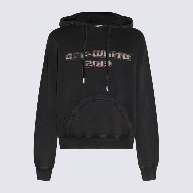 パーカー・フーディ Off-White Off-White Sweaters Black (OMBB119F23 FLE0051084)