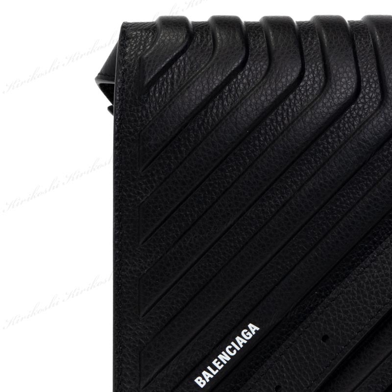 ◆BALENCIAGA 23AW◆CAR ポケット レザー バッグ /Black White◆ ◇BALENCIAGA 23AW◇CAR ポケット レザー バッグ /Black White◇