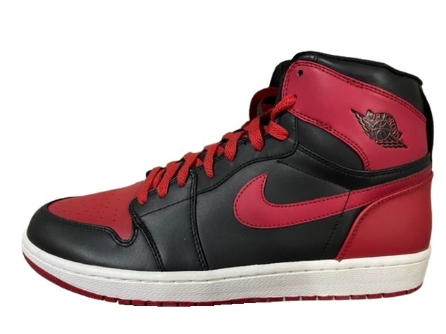 US13◆確保済 関税無 国内発 NIKE AIR JORDAN 1 High Strap BRED