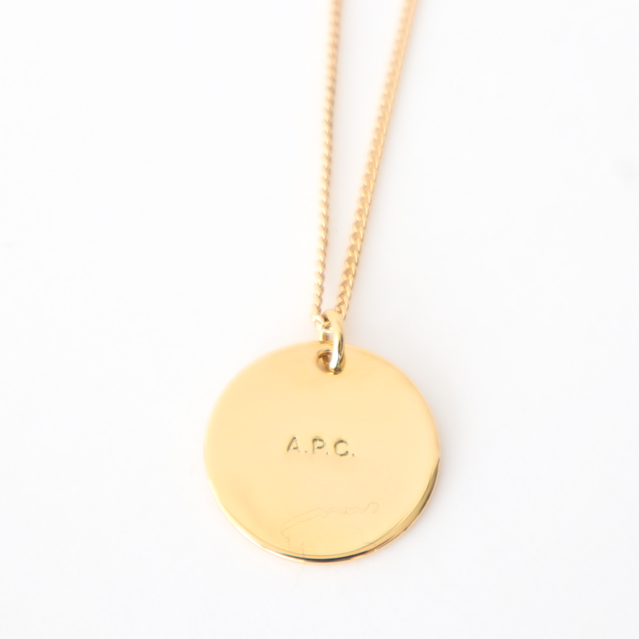 【安心の国内発送】A.P.C. Eloi LOGO ネックレス A.P.C.☆Eloi ロゴネックレス (A.P.C./ネックレス・チョーカー