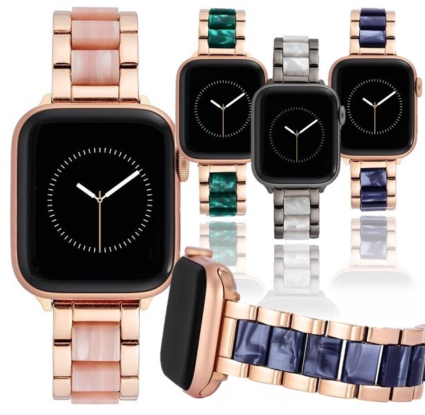 全4種 Anne Klein 大理石柄 Apple Watch 交換バンド 関税送料込