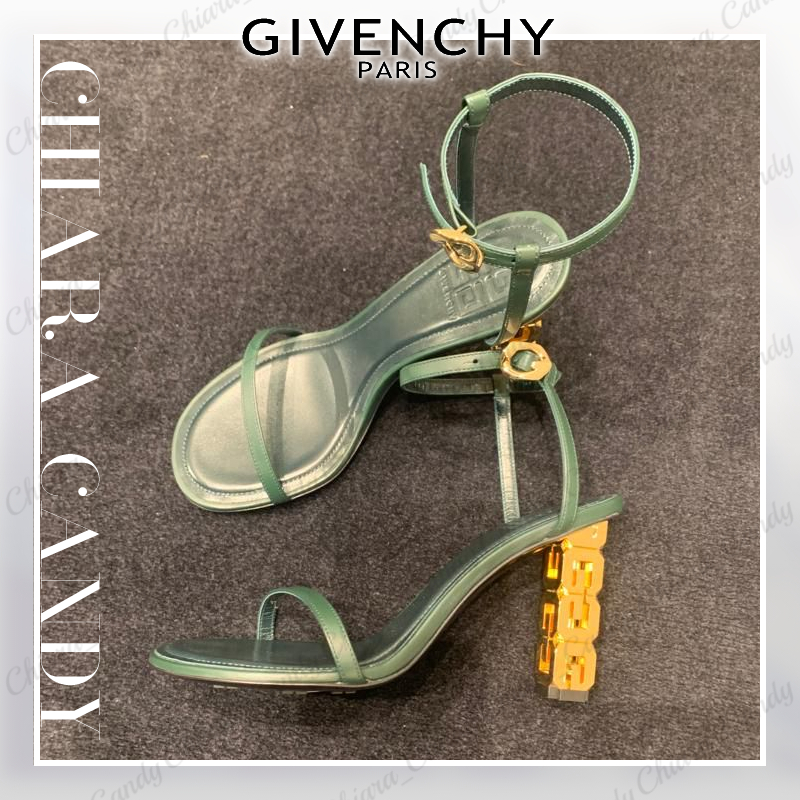 【数量限定】GIVENCHY_women / G CUBE レザー サンダル