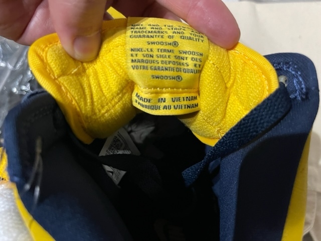 US10.5(28.5cm)◆確保済 関税無 国内発 NIKE DUNK HIGH MICHIGAN