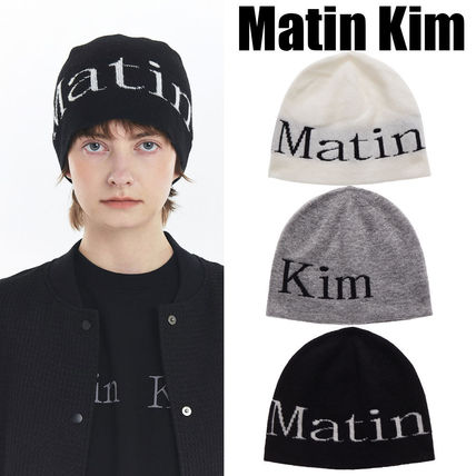 新品未使用　Martin Kim ニット帽　グレー