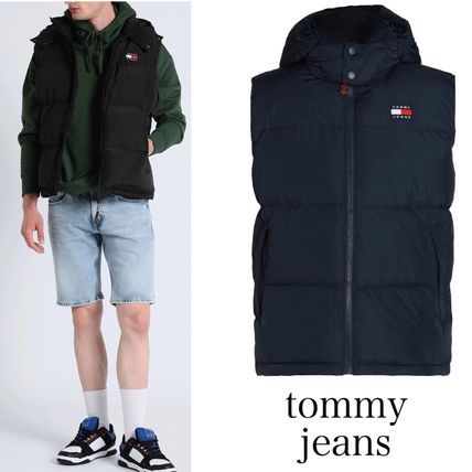 Tommy Hilfiger Down Jackets Plain Logo Down Jackets