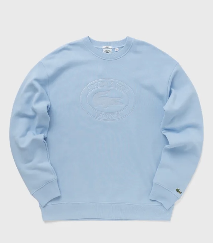 ◆送料・関税無料◆SPORTY & RICH × LACOSTE スウェットシャツ