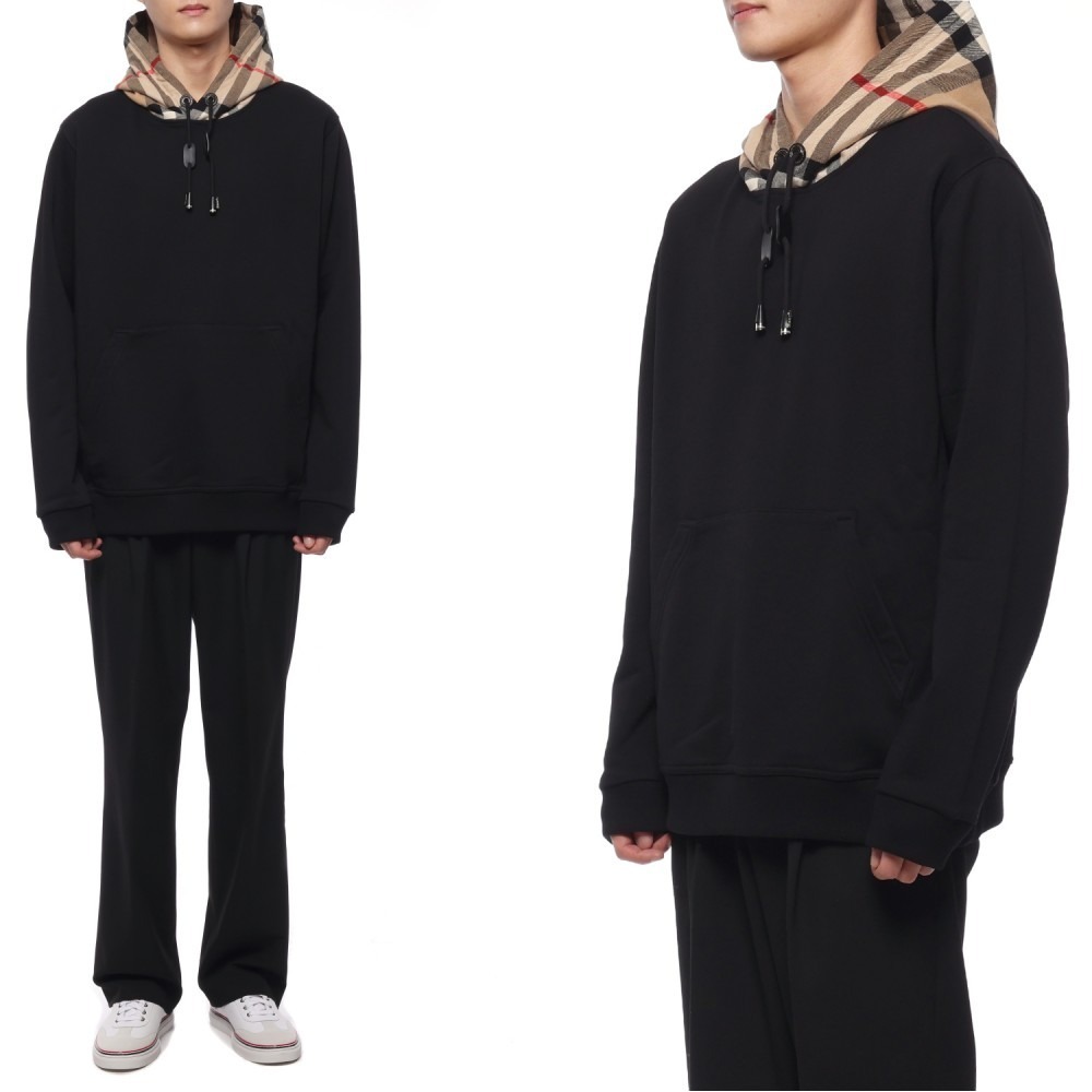 BURBERRY★コットン チェックフーディパーカー