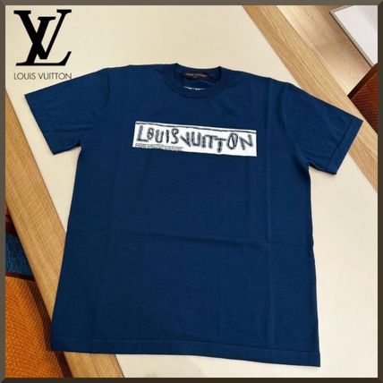 ブルー(青)系 M Louis Vuitton(ルイヴィトン) Tシャツ・カットソー