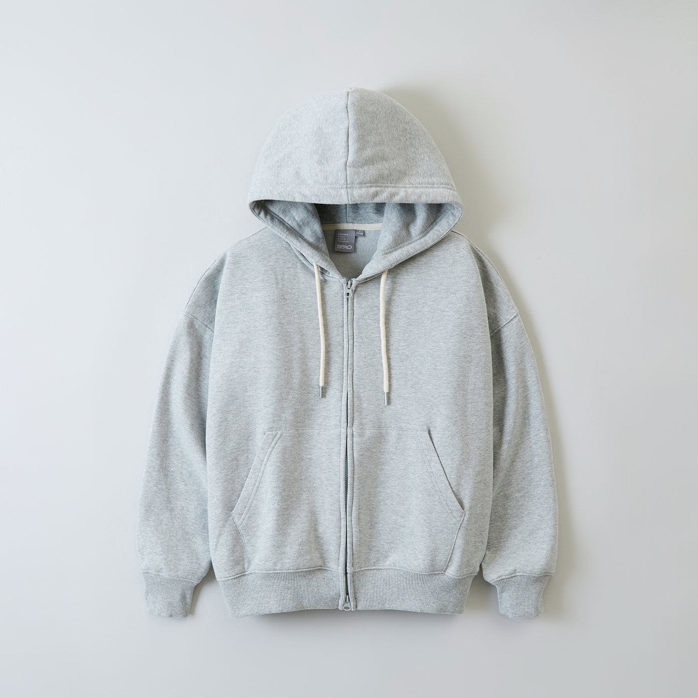 ●SPAO●LOOSE FIT 2-WAY HOOD ZIP-UP 男女 韓国人気 ダボっと 口コミ・レビュー｜○SPAO○LOOSE FIT 2-WAY HOOD ZIP-UP 男女