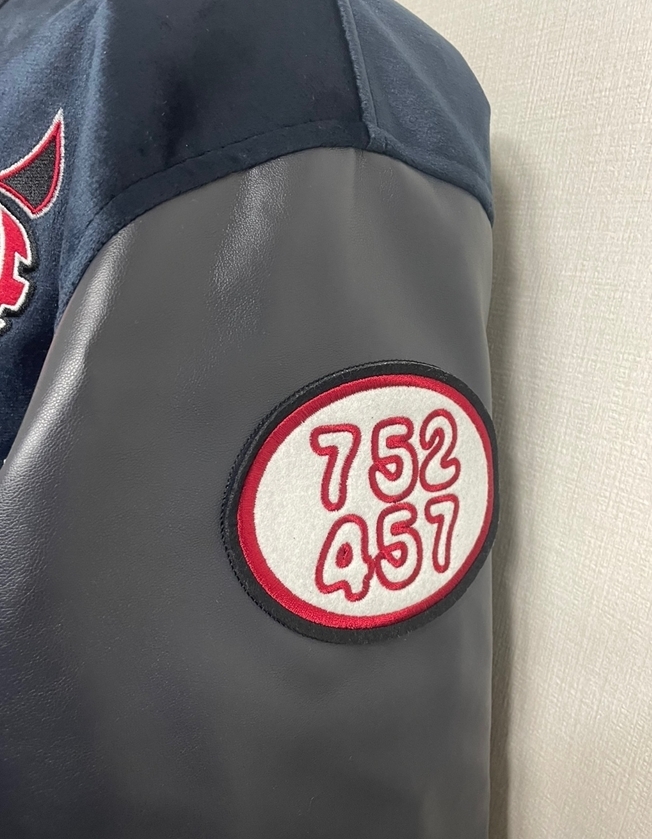 人気☆LUV IS TRUE ☆ CH DEVIL VARCITY JACKET (LUV IS TRUE
