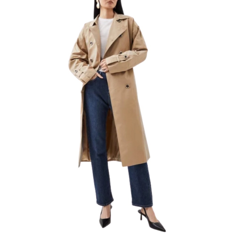 KAREN MILLEN リラックススリーブ ベルト付き トレンチコート