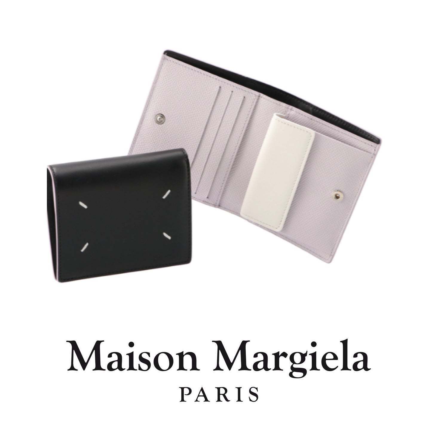 ★ Maison Margiela ★ 4ステッチ マルチカラー 2つ折り財布