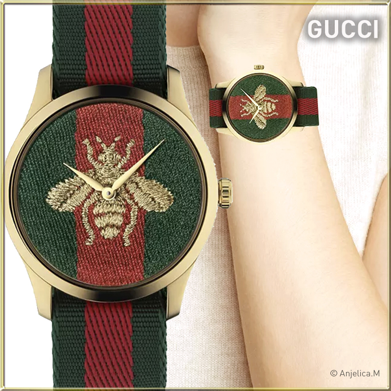 楽天市場】GUCCI グッチ GQ2050 クオーツ シェリーライン 革