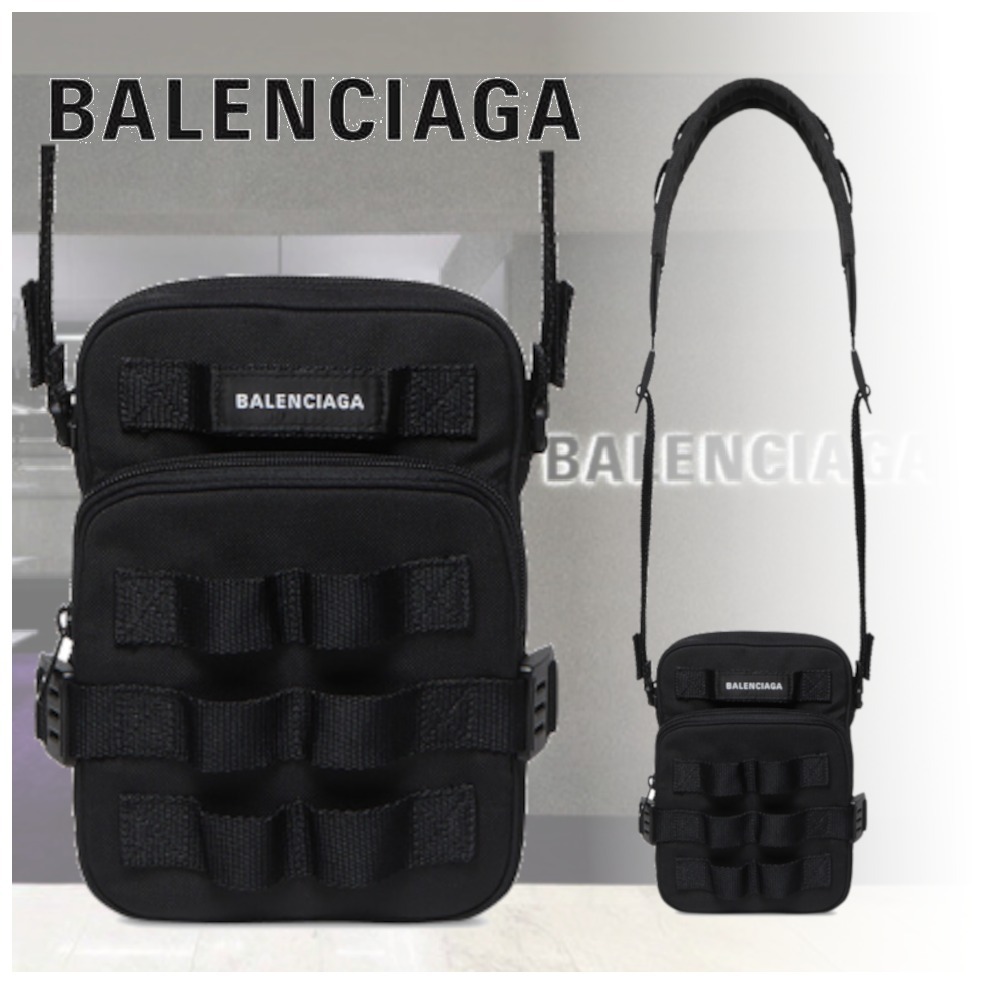 ★人気【BALENCIAGA】Army クロスボディ Messenger Bag ナイロン